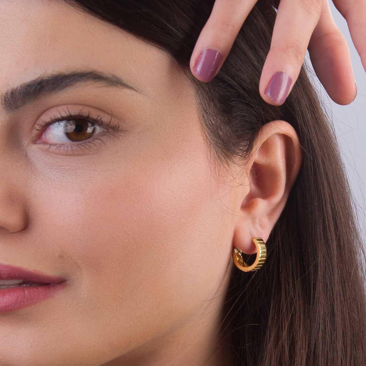 14 Ayar İtalyan Altın Küpe