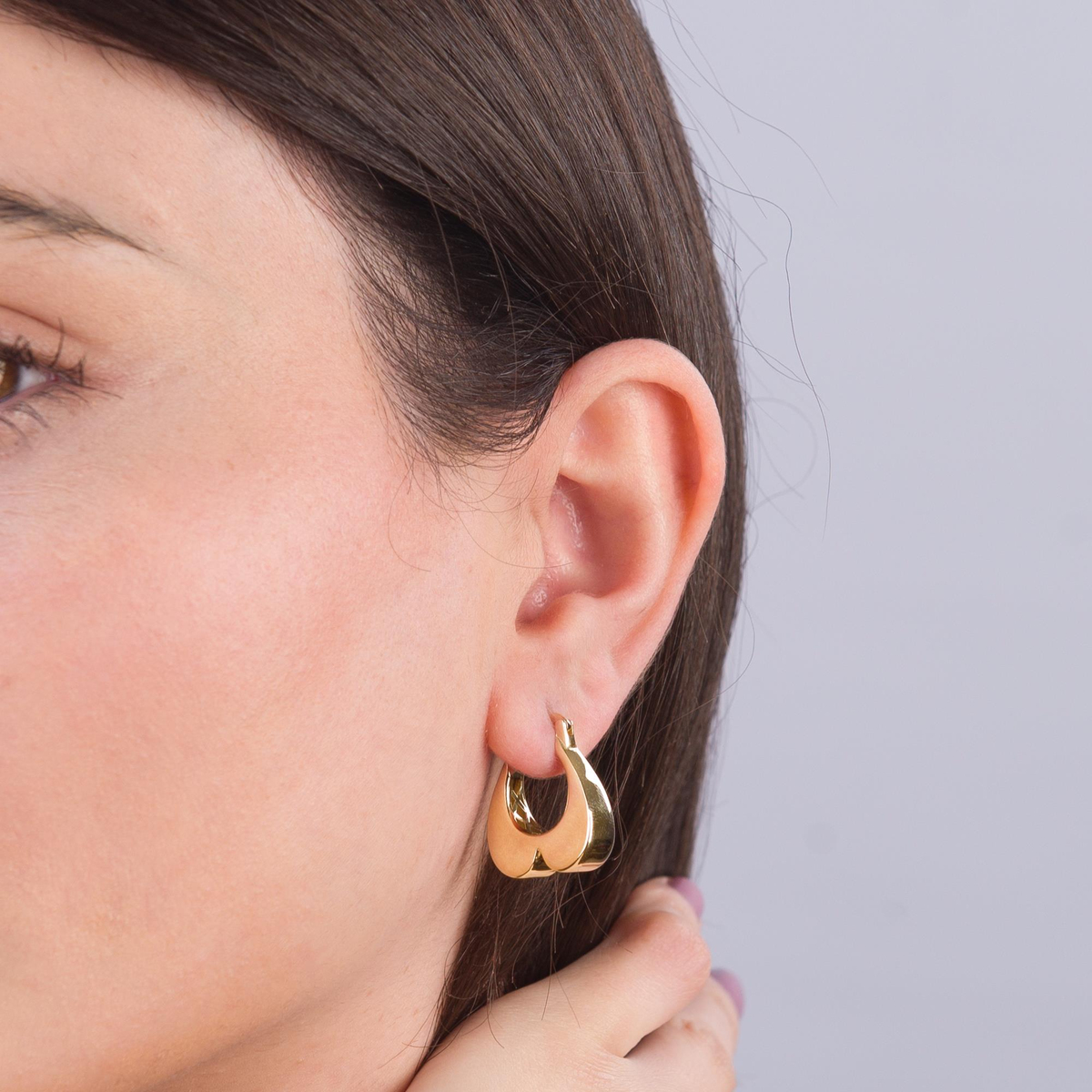 14 Ayar İtalyan Altın Küpe