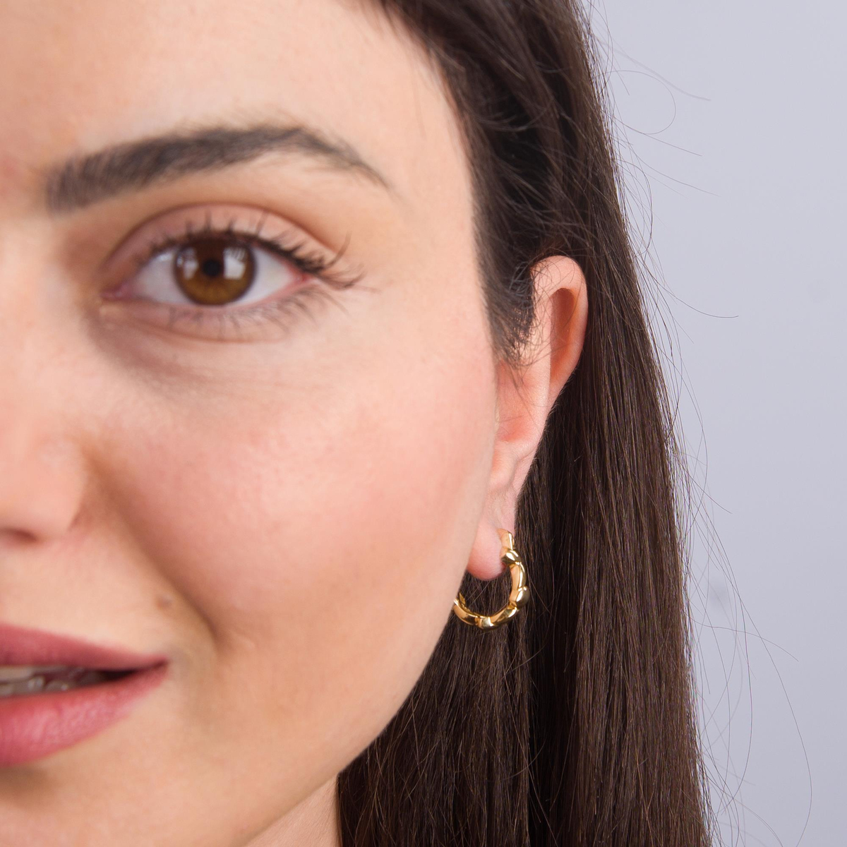 14 Ayar İtalyan Altın Küpe