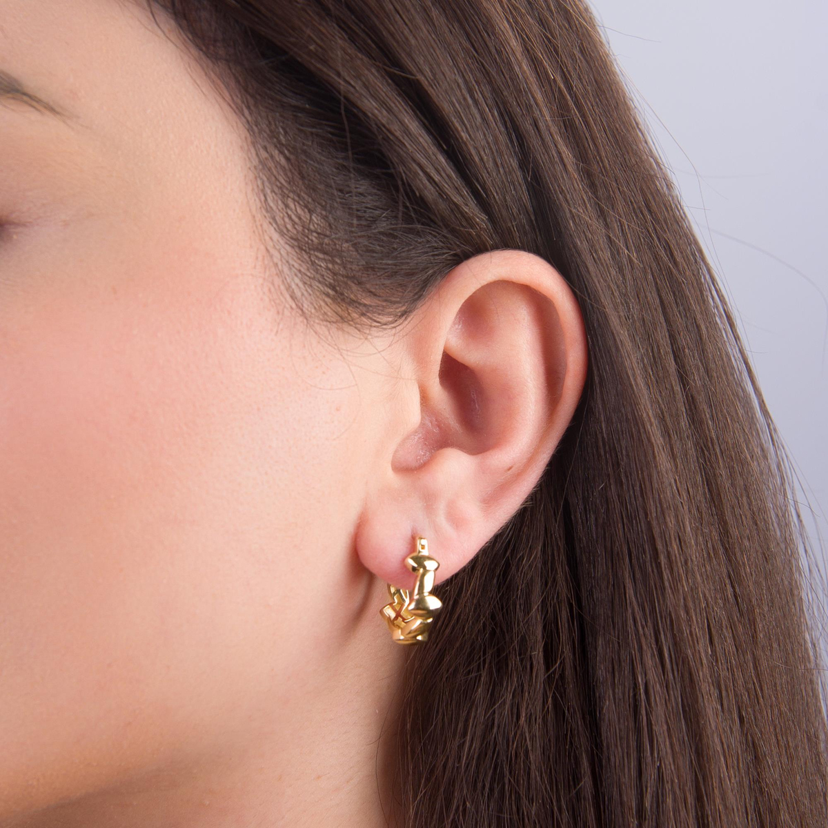 14 Ayar İtalyan Altın Küpe