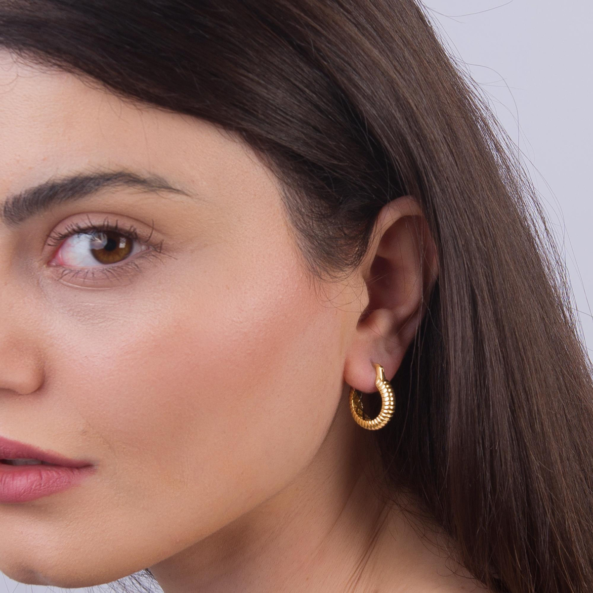 14 Ayar İtalyan Altın Küpe