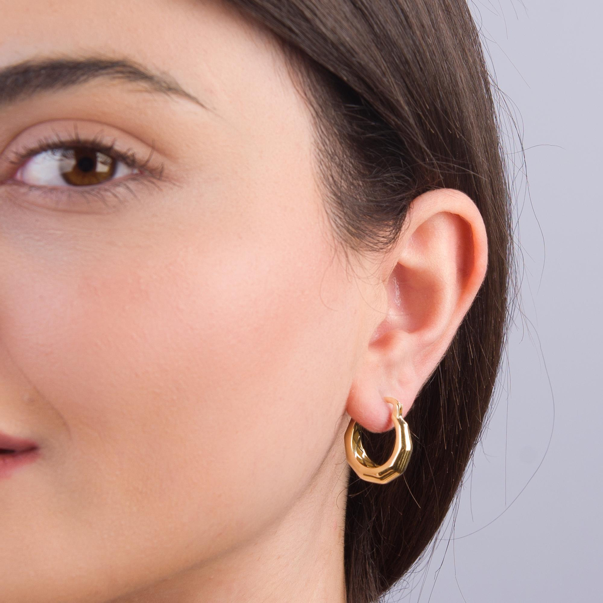 14 Ayar İtalyan Altın Küpe