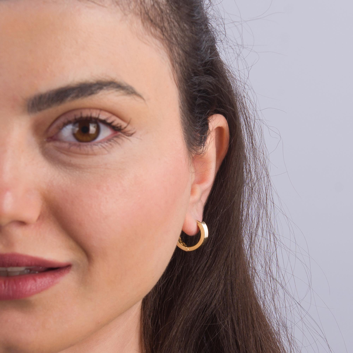 14 Ayar İtalyan Altın Küpe