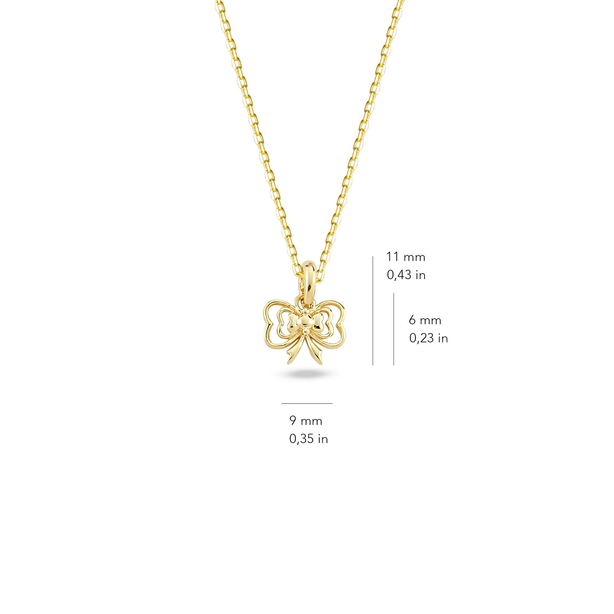 14 Ayar Altın Kolye