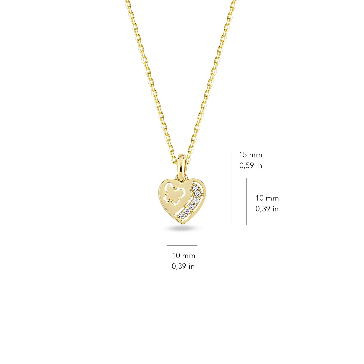 14 Ayar Altın Kolye