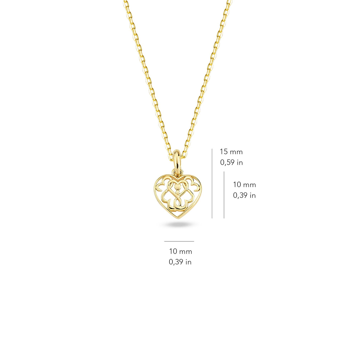 14 Ayar Altın Kolye