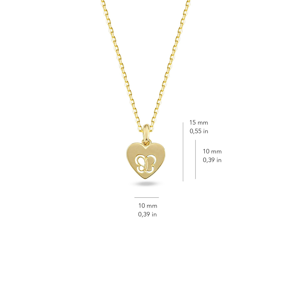 14 Ayar Altın Kolye