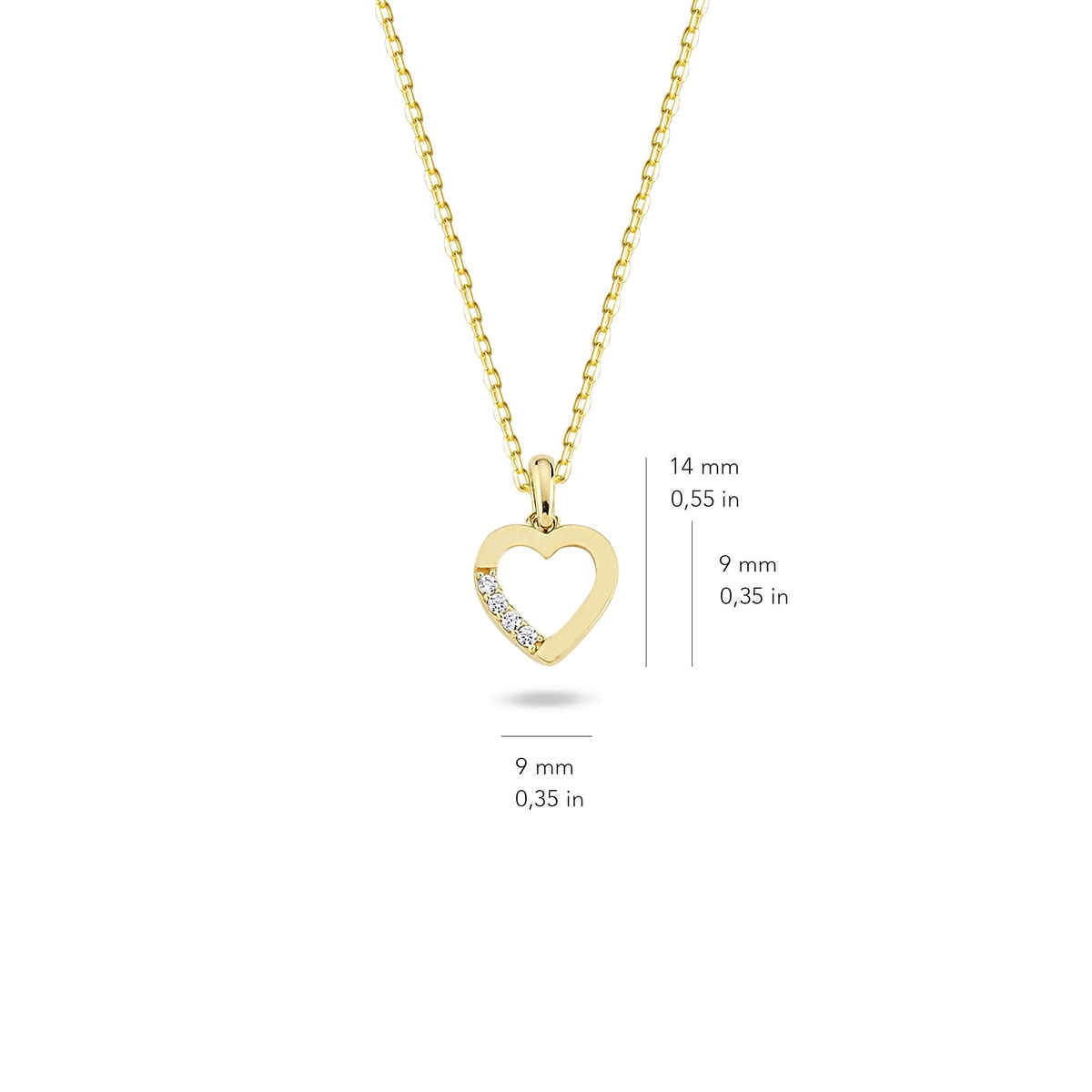 14 Ayar Altın Kolye