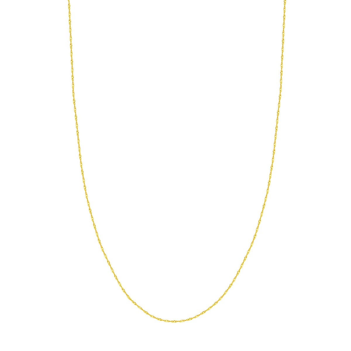 14 Ayar Singapur Altın Zincir Kolye