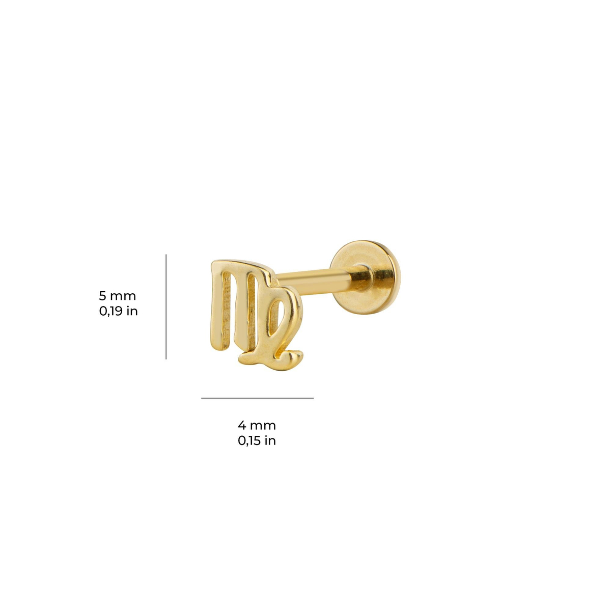 Başak Burç Piercing