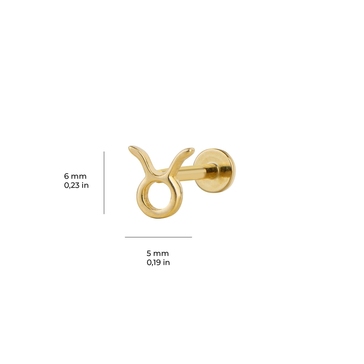 Boğa Burç Piercing