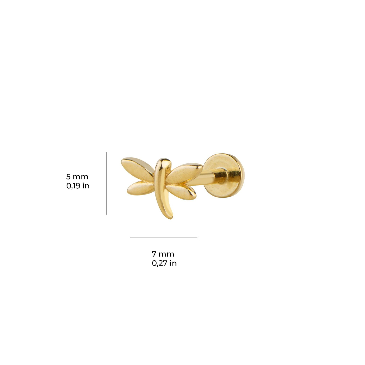 Yusufçuk Altın Piercing