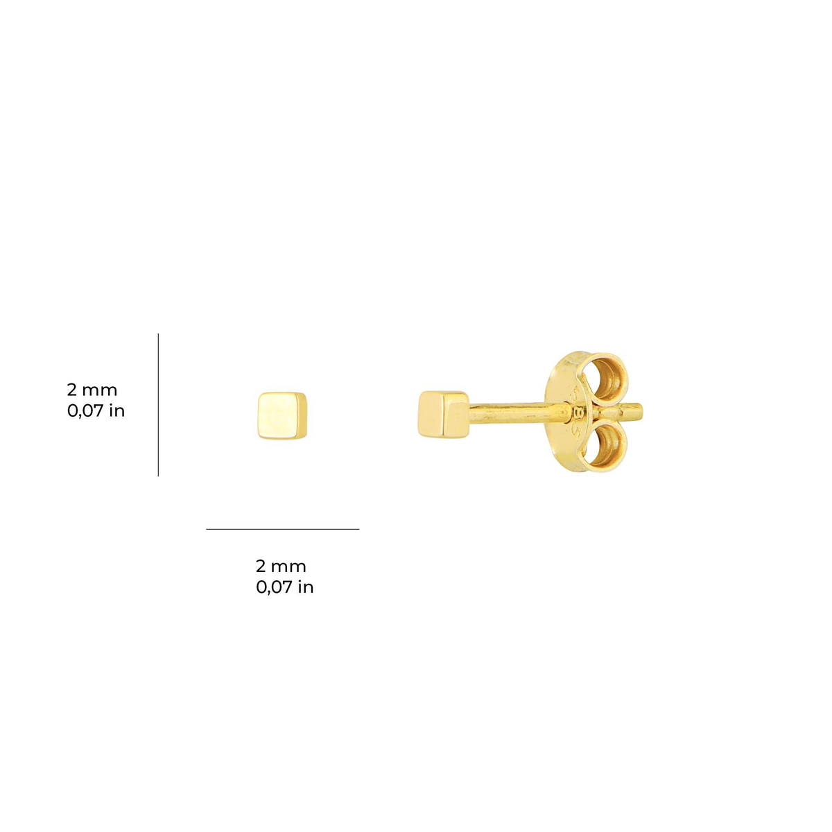 14 Ayar Altın Küpe