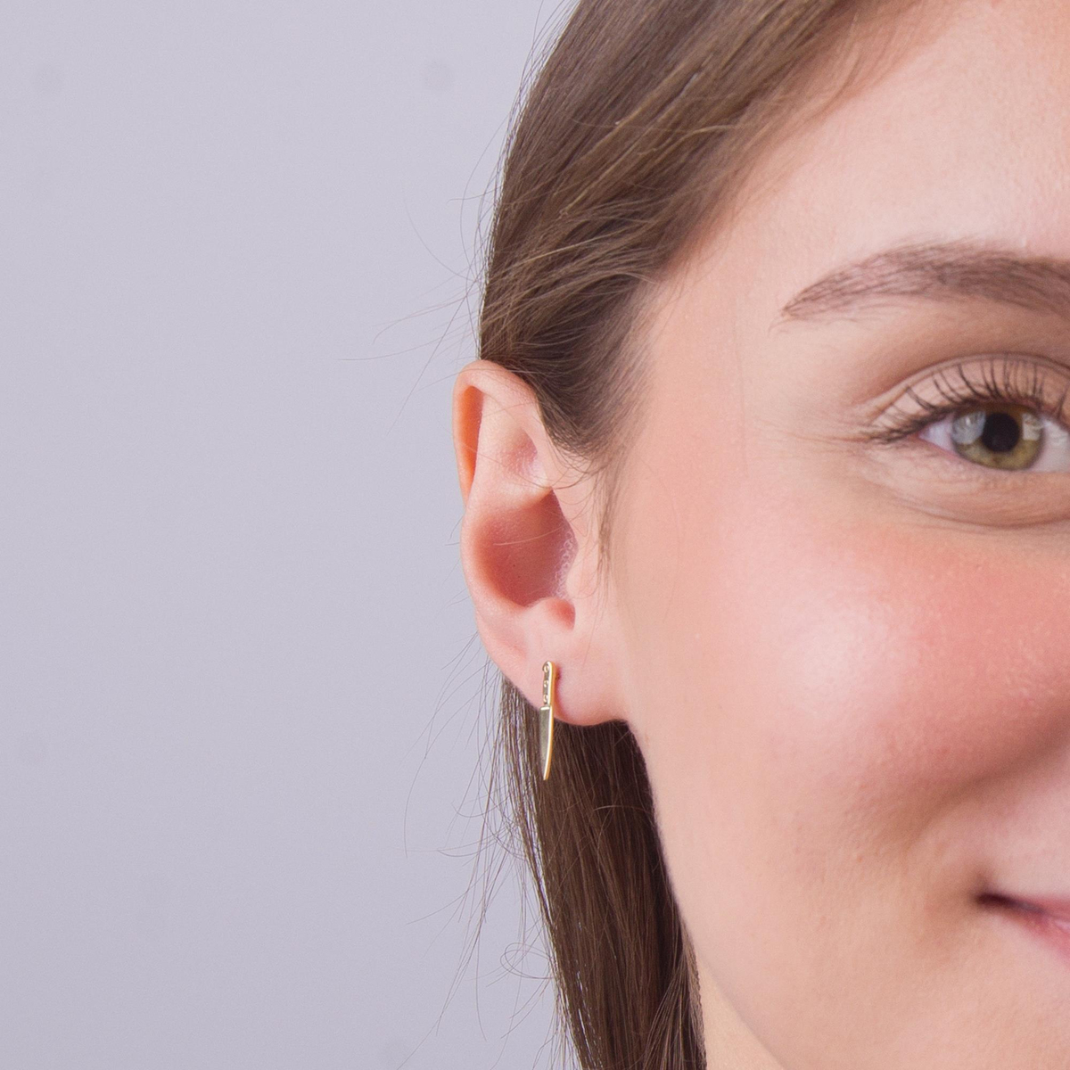 14 Ayar Altın Küpe