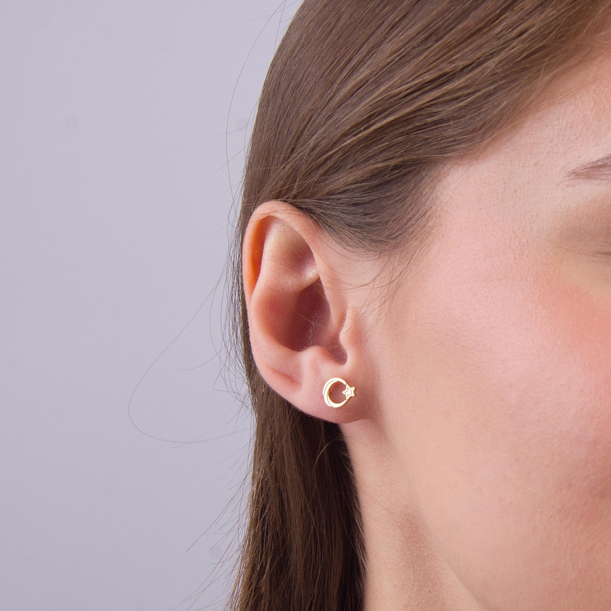 14 Ayar Altın Küpe