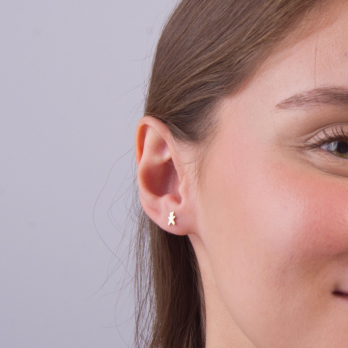 14 Ayar Altın Küpe