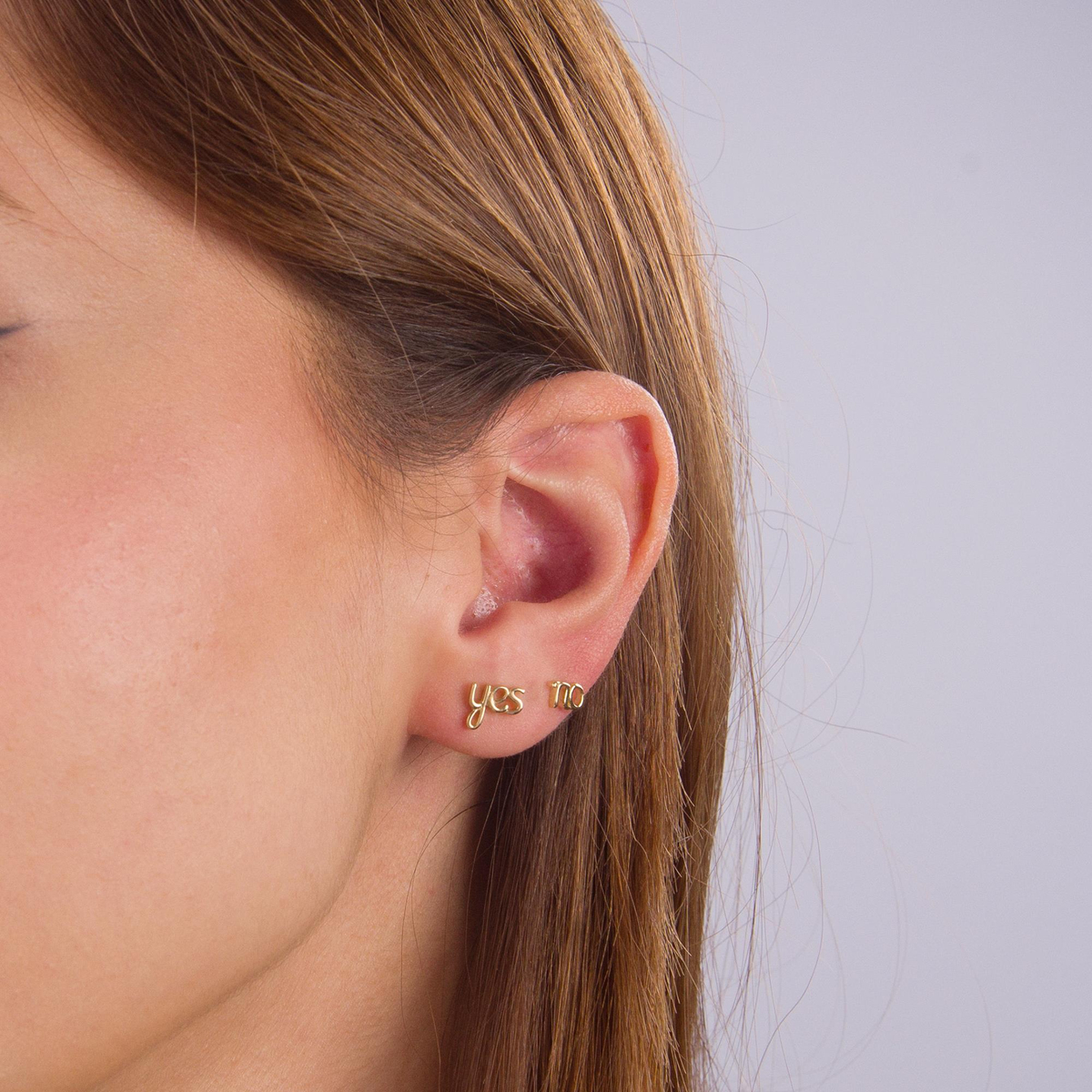 14 Ayar Altın Küpe