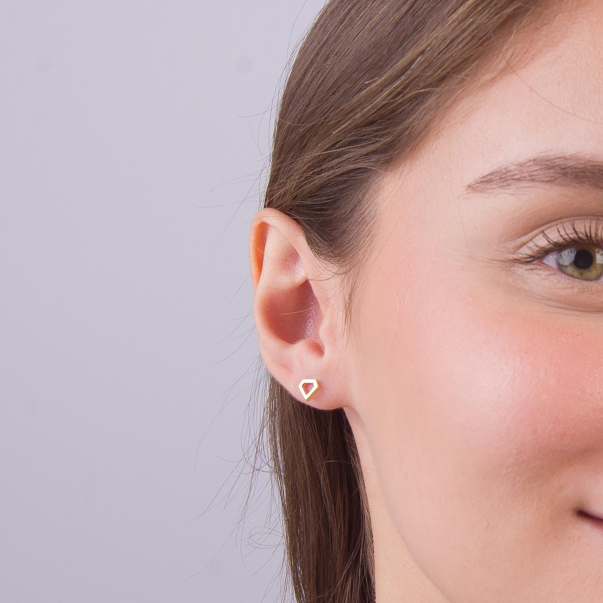 14 Ayar Altın Küpe