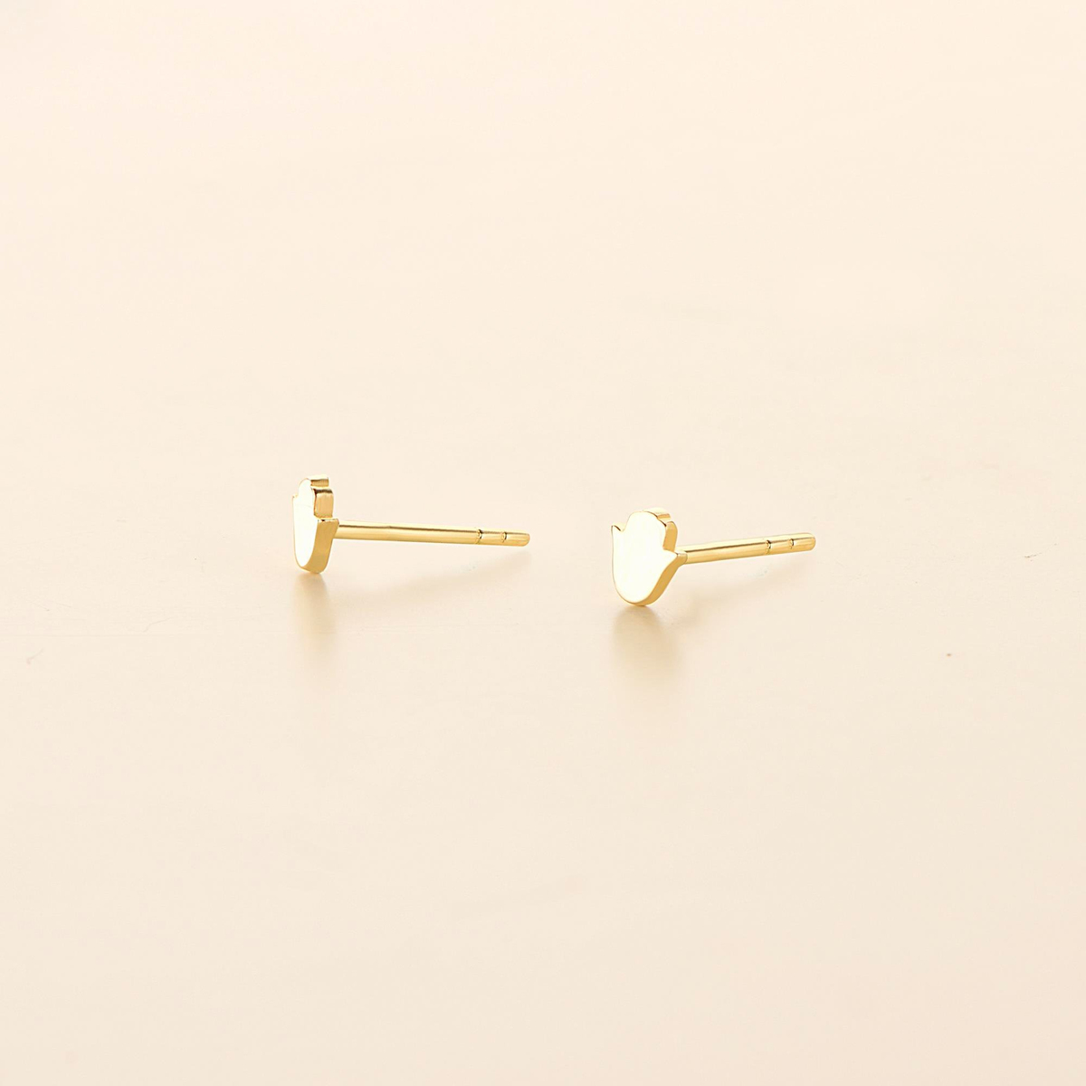 14 Ayar Minik Altın Küpe