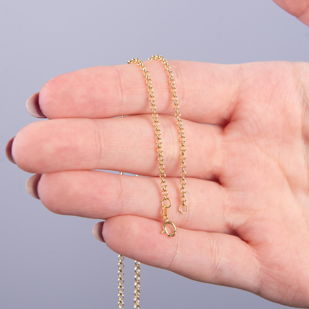 14 Ayar Doc Altın Zincir Kolye