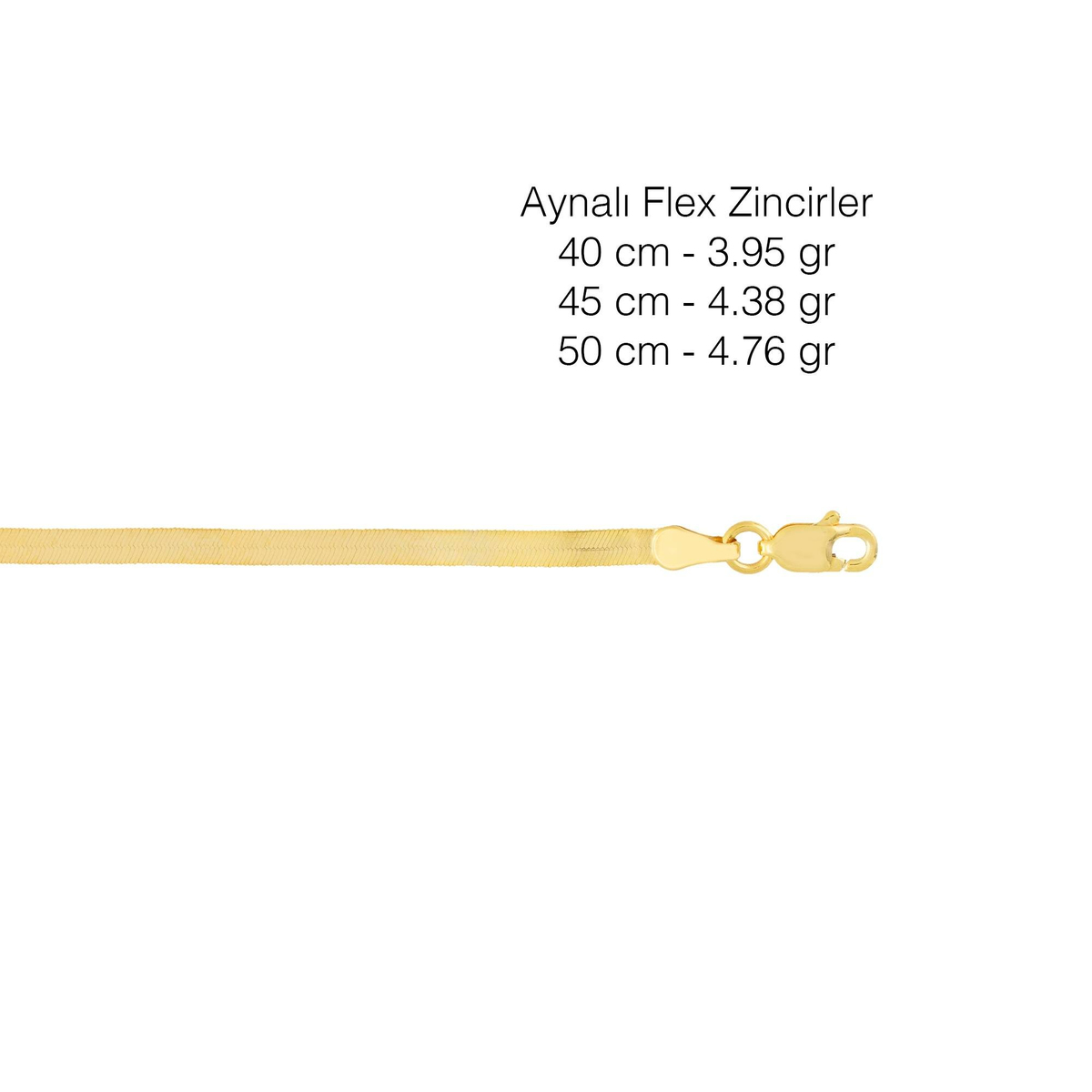 14 Ayar Flex Altın Kolye