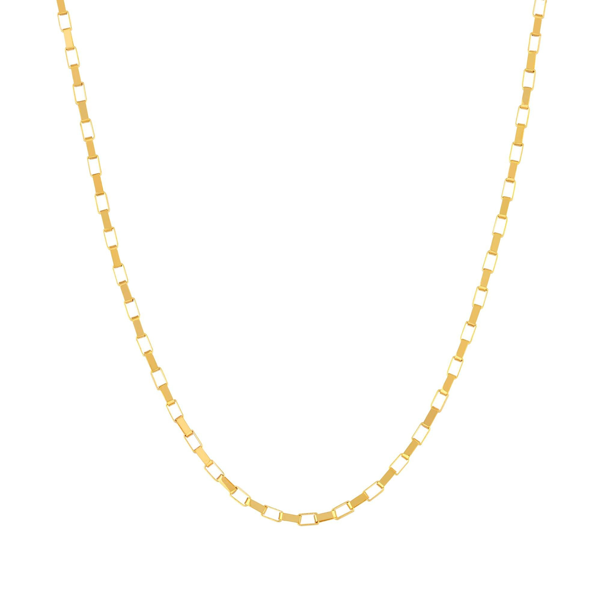 14 Ayar Küp Altın Zincir Kolye