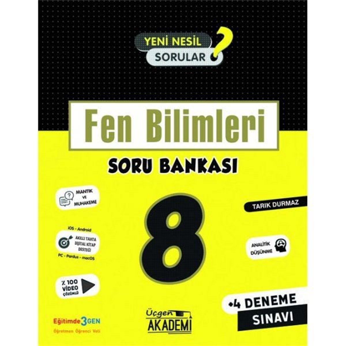 KolektifFen ve Teknoloji8.Sınıf LGS Fen Bilimleri Soru Bankası