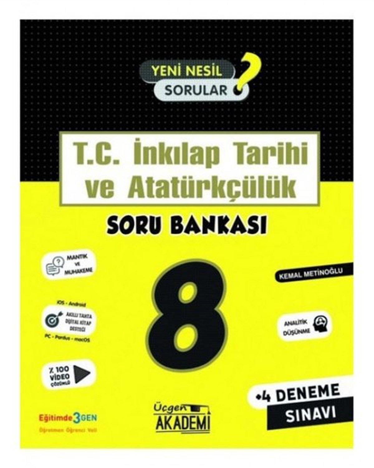 KolektifT.C Inkilap Tarihi ve Atatürkçülük8.Sınıf LGS T.C İnkılap Tarihi ve Atatürkçülük Soru Bankası