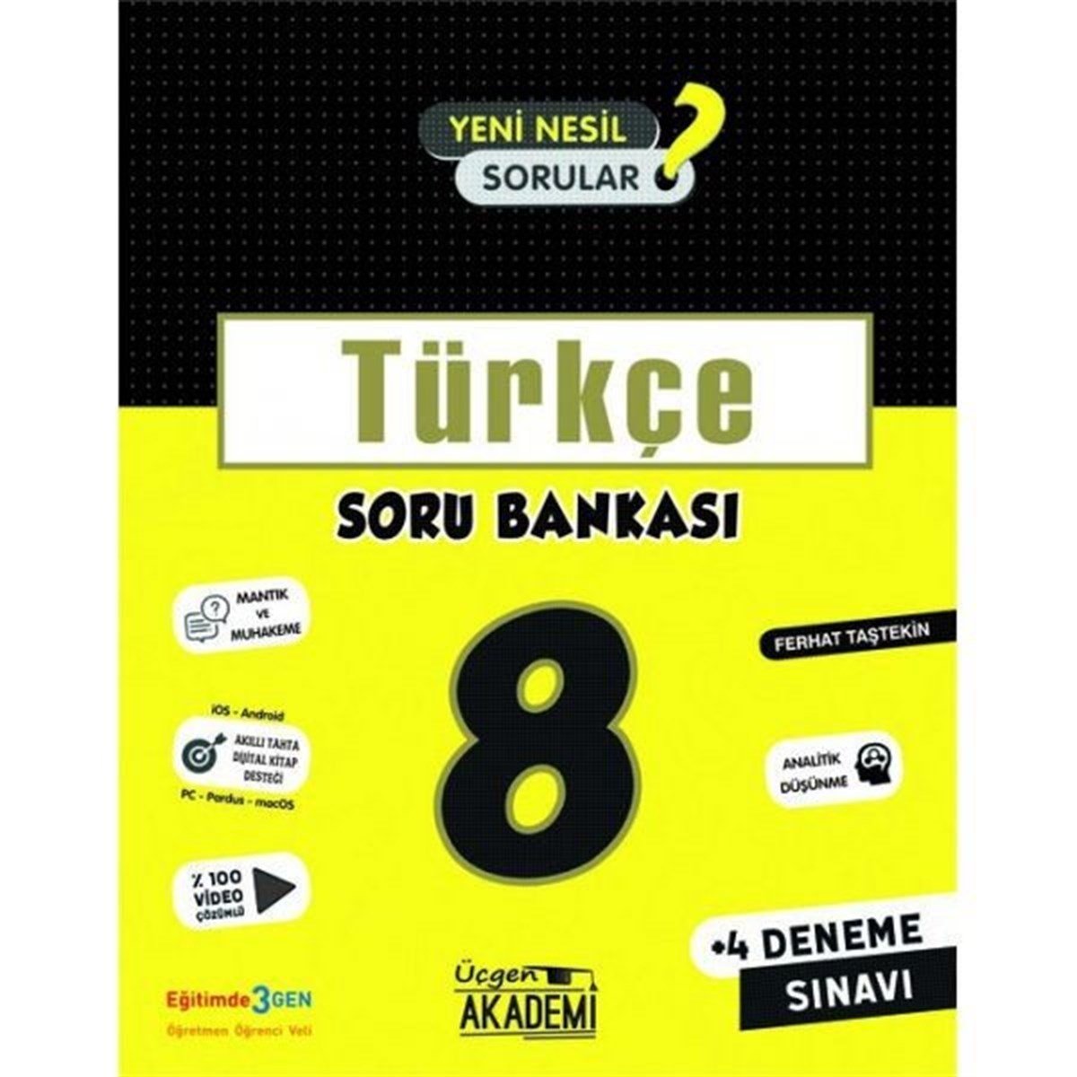 KolektifTürkçe8.Sınıf LGS Türkçe Soru Bankası