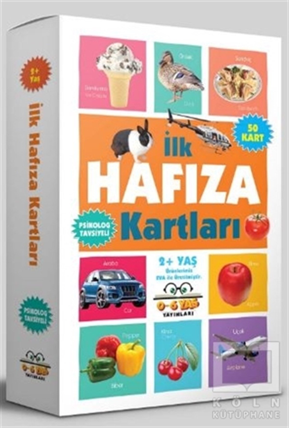 KolektifZeka Gelişimi Kitaplarıİlk Hafıza Kartları (2+ Yaş)