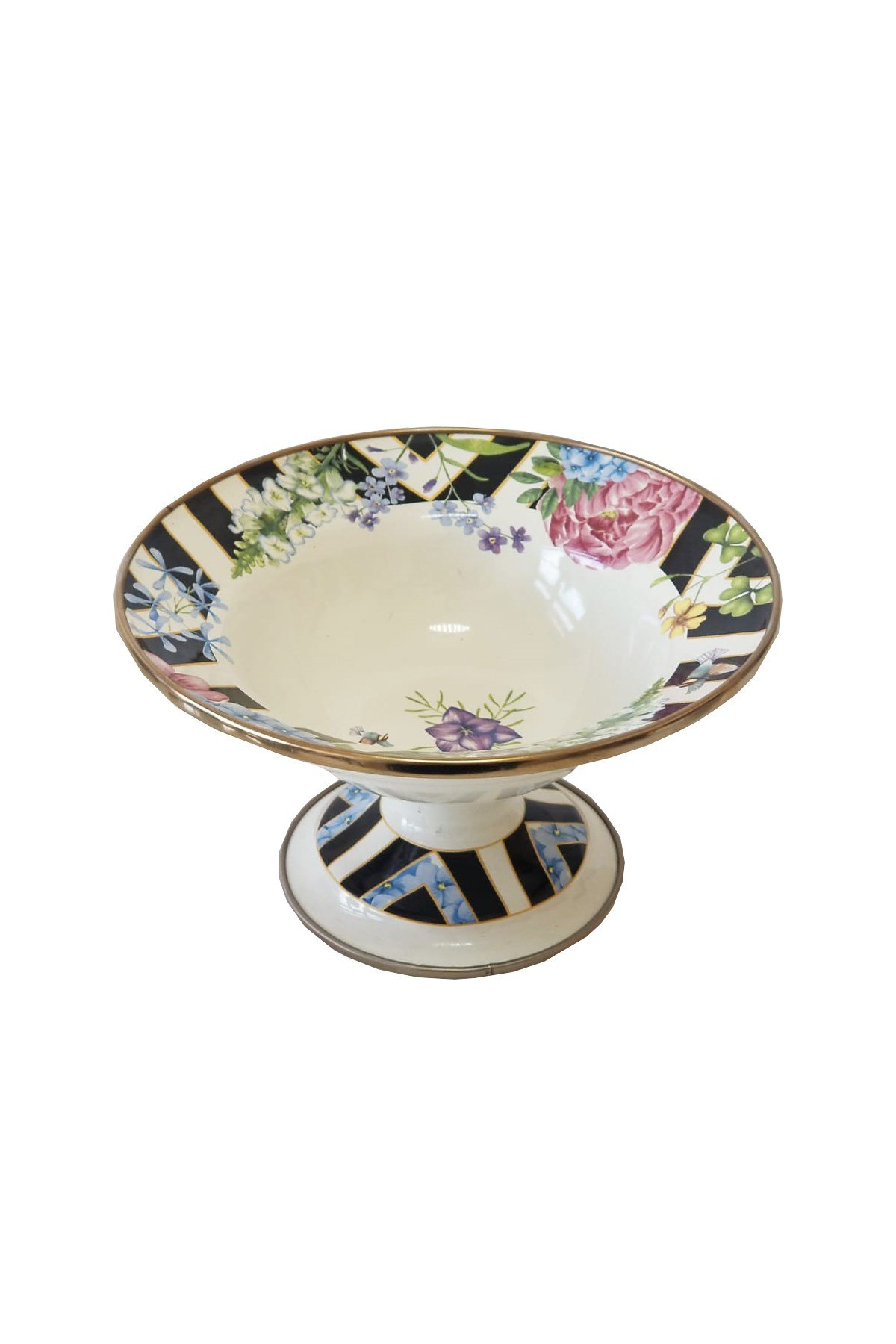 Ayaklı Begonvil Meyvelik-Salata Kasesi 20 cm