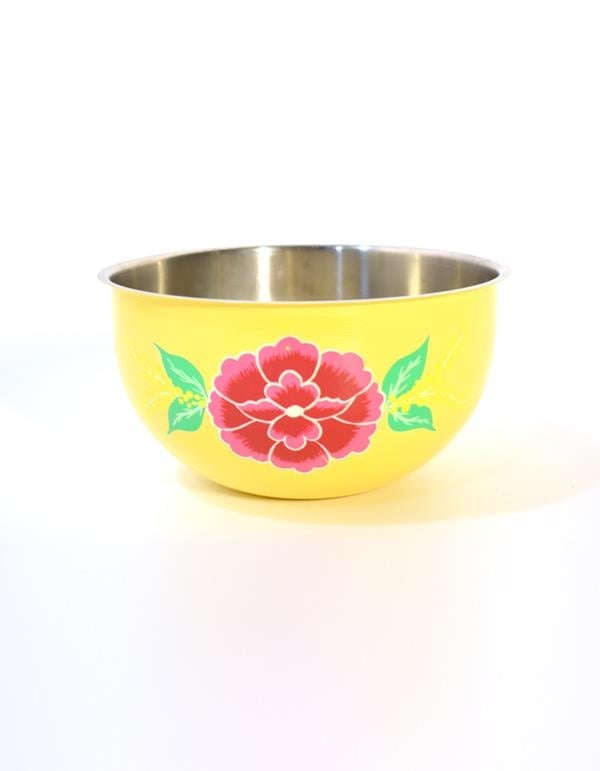 El Yapımı 24 Cm Kase Sarı