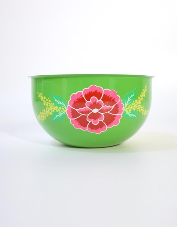 El Yapımı 24 Cm Kase Yeşil