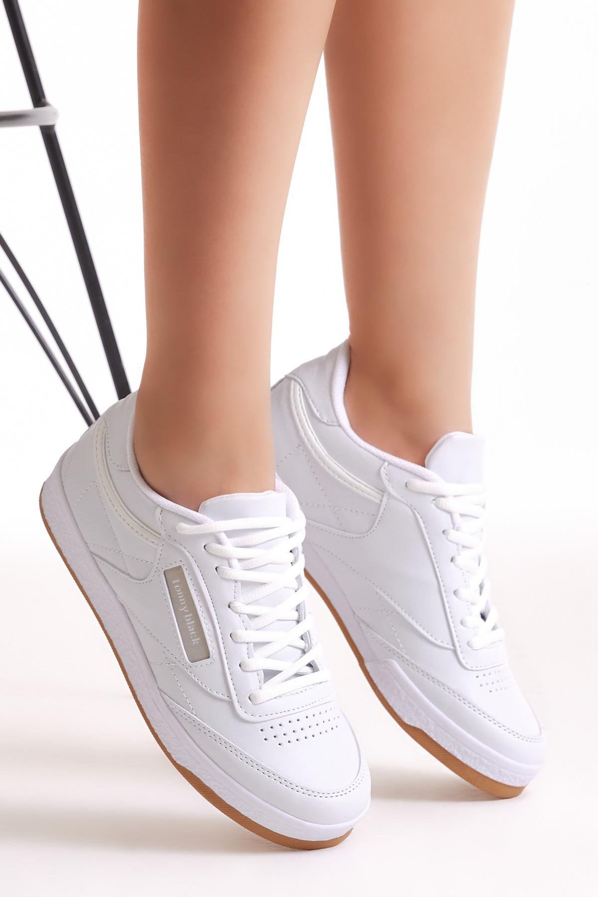 Unisex Beyaz Spor Ayakkabı Tb107