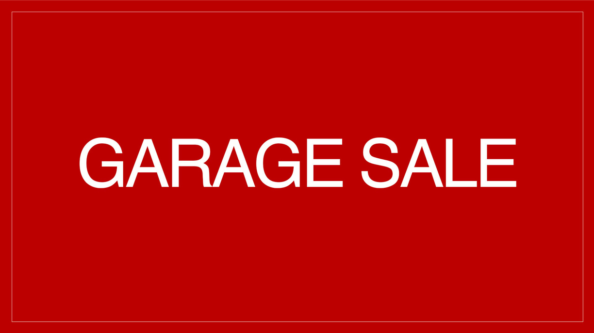 Garage Sale
