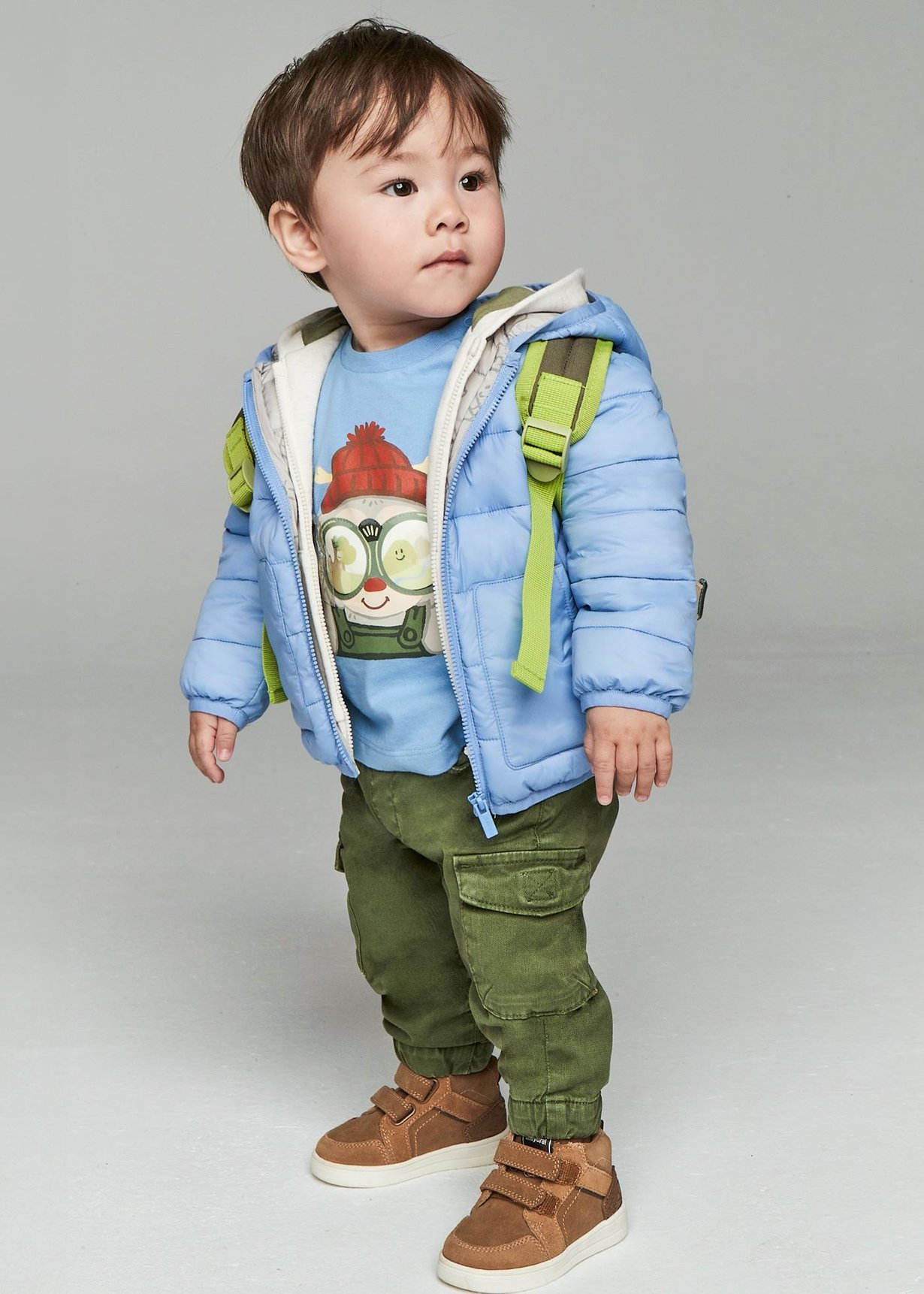 0-36 Ay Mayoral Erkek Bebek Kargo Cepli Jogger Pantolon