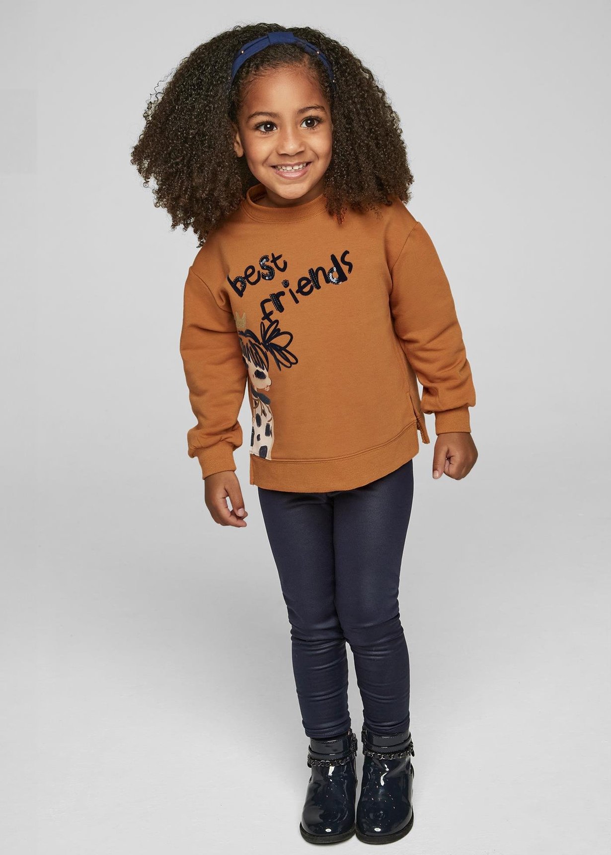3-9 Yaş Mayoral Kız Çocuk Tayt Sweatshirt Set