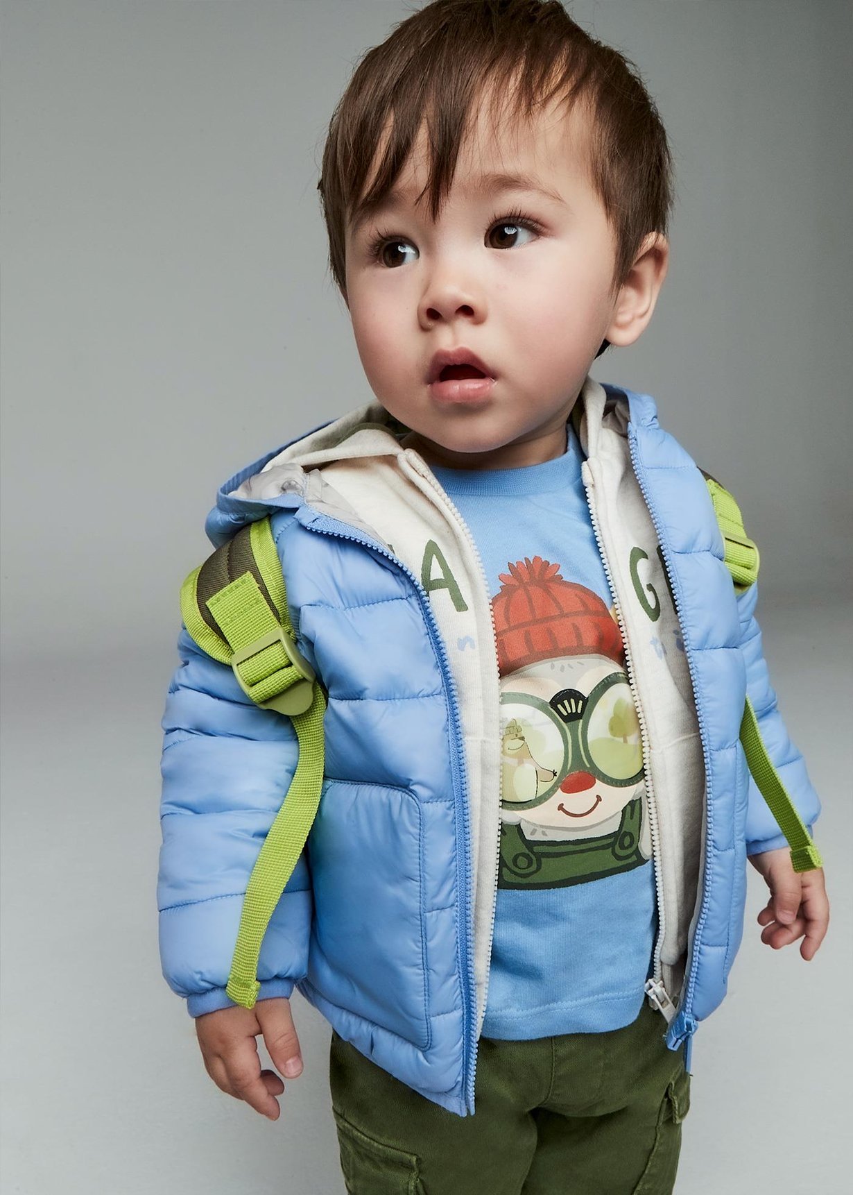 0-36 Ay Mayoral Erkek Bebek Baskılı Sweatshirt