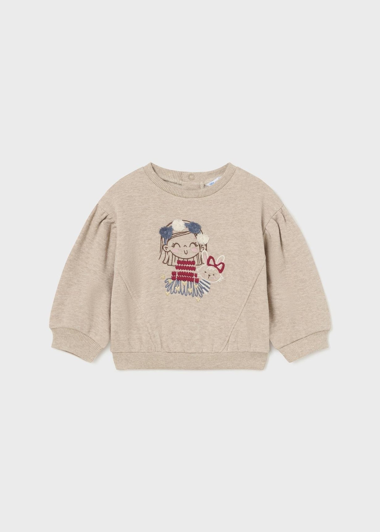 0-36 Ay Mayoral Kız Bebek Sweatshirt