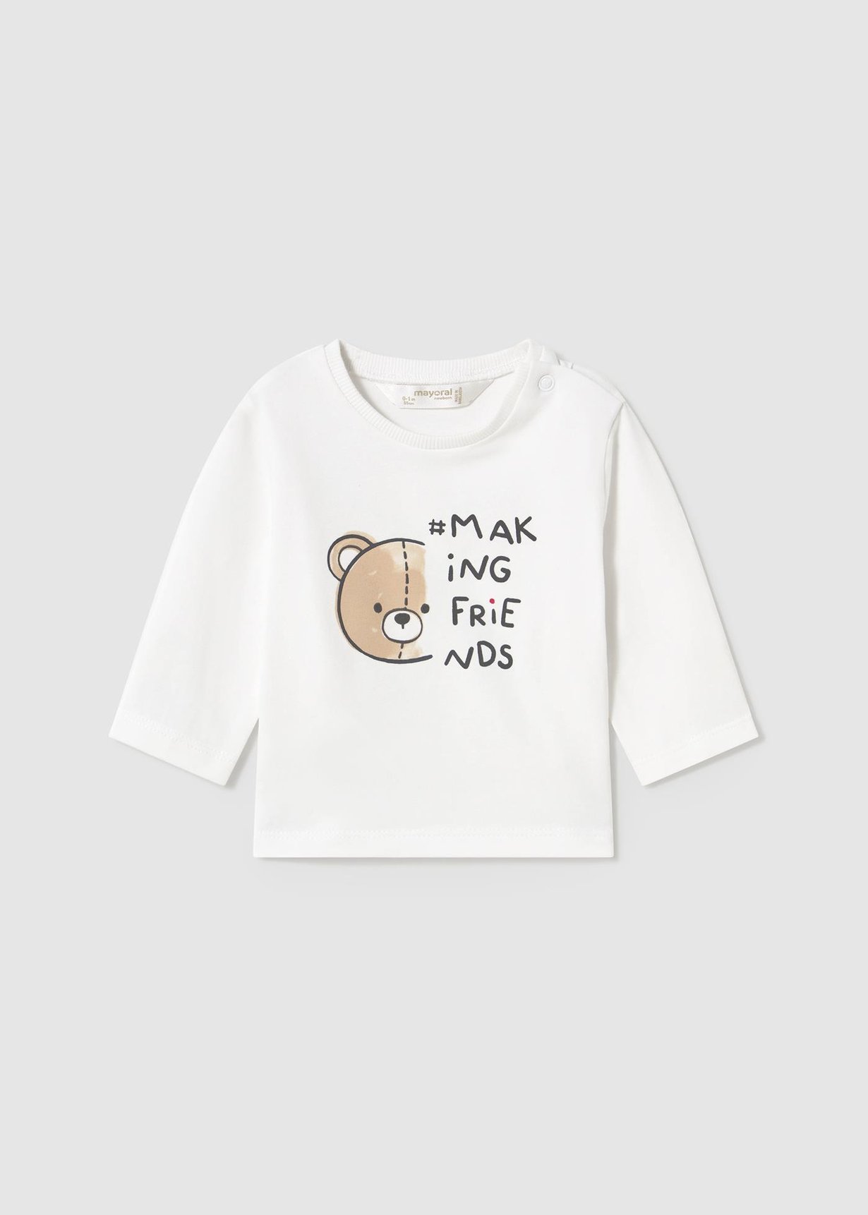 Mayoral Erkek Bebek Baskılı Sweatshirt
