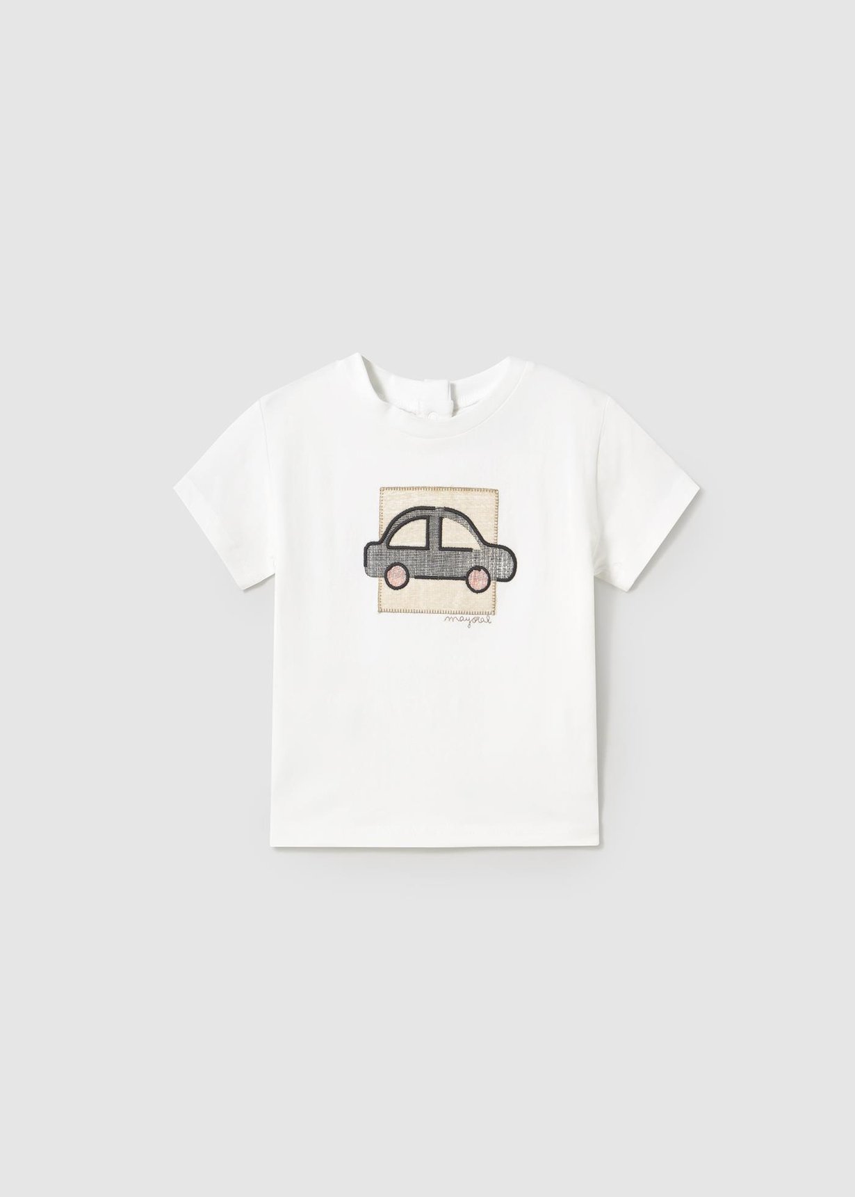 Mayoral Erkek Bebek Arabalı Tshirt