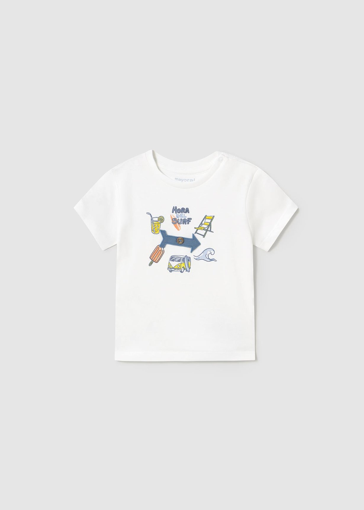 Mayoral Erkek Bebek Baskılı Tshirt