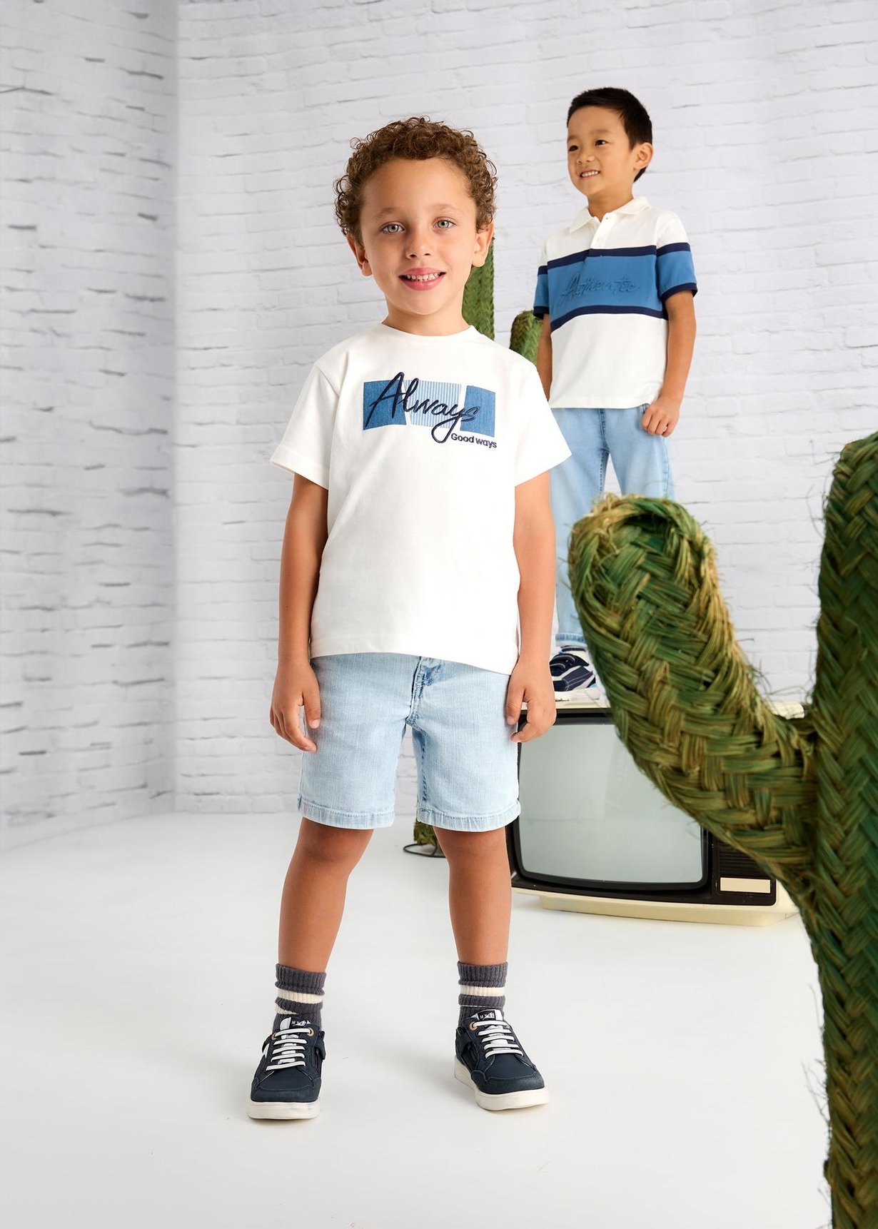 Mayoral Erkek Çocuk Baskılı Tshirt