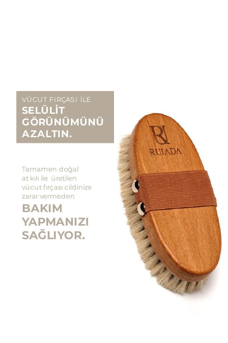At Kılı Selülit Fırçası %100 Doğal 