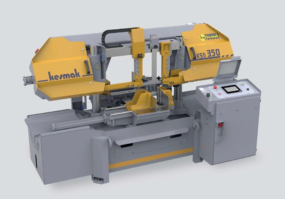 Kesmak KSS350 Servo Sürücülü Düz Kesim Makine