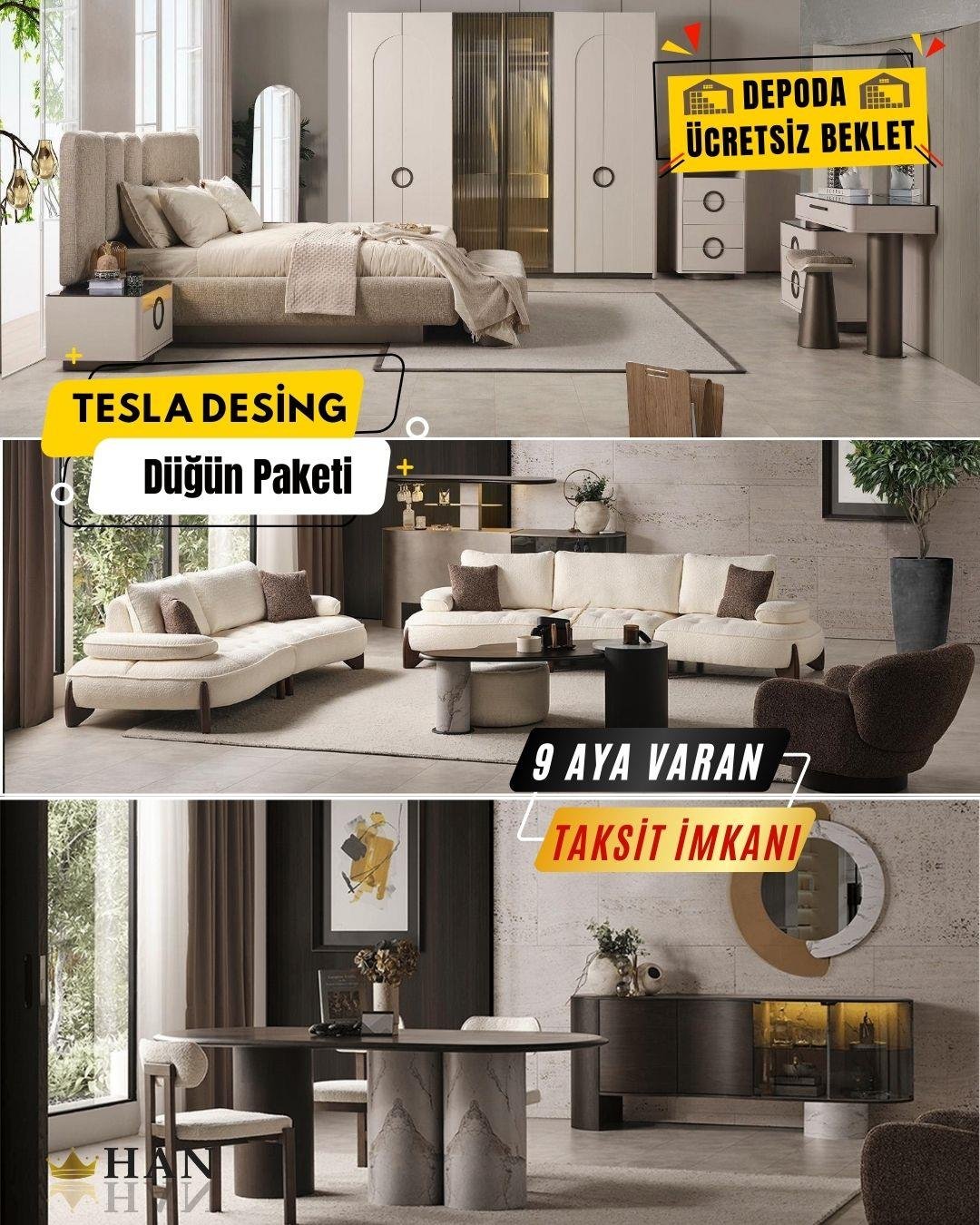 TESLA DESİNG DÜĞÜN PAKETİ