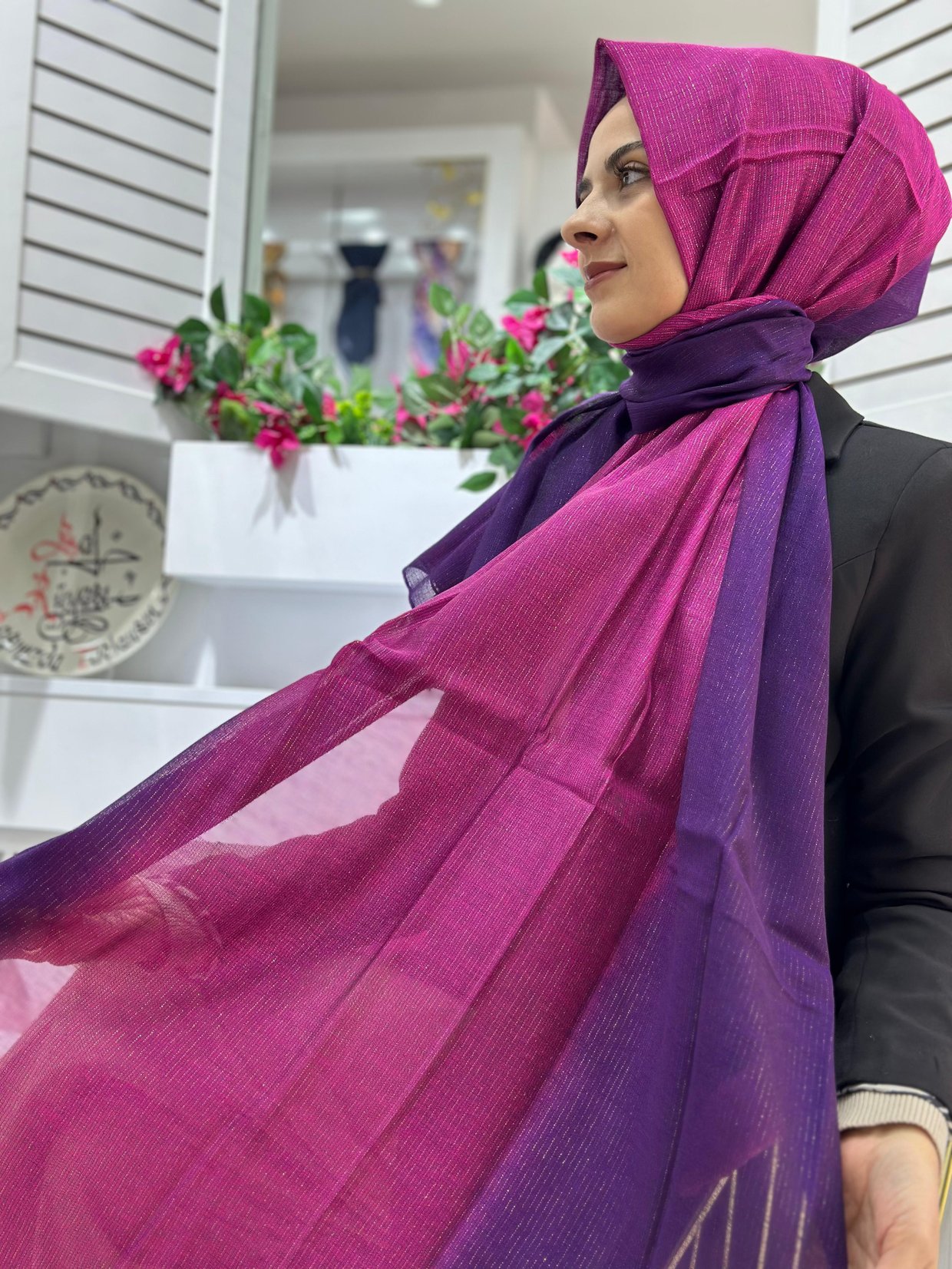 İthal Abiye Şal 04