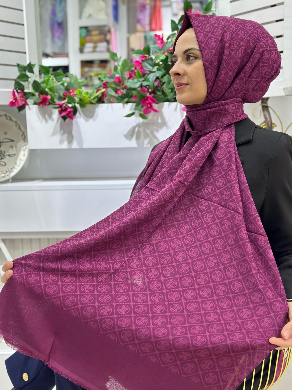 Pierre Cardin Monogram Şal 994