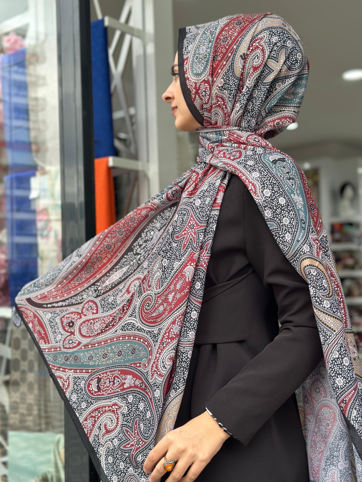 Sensitive Etnik Desenli Vintage Şal Pamuklu 13 Rengi