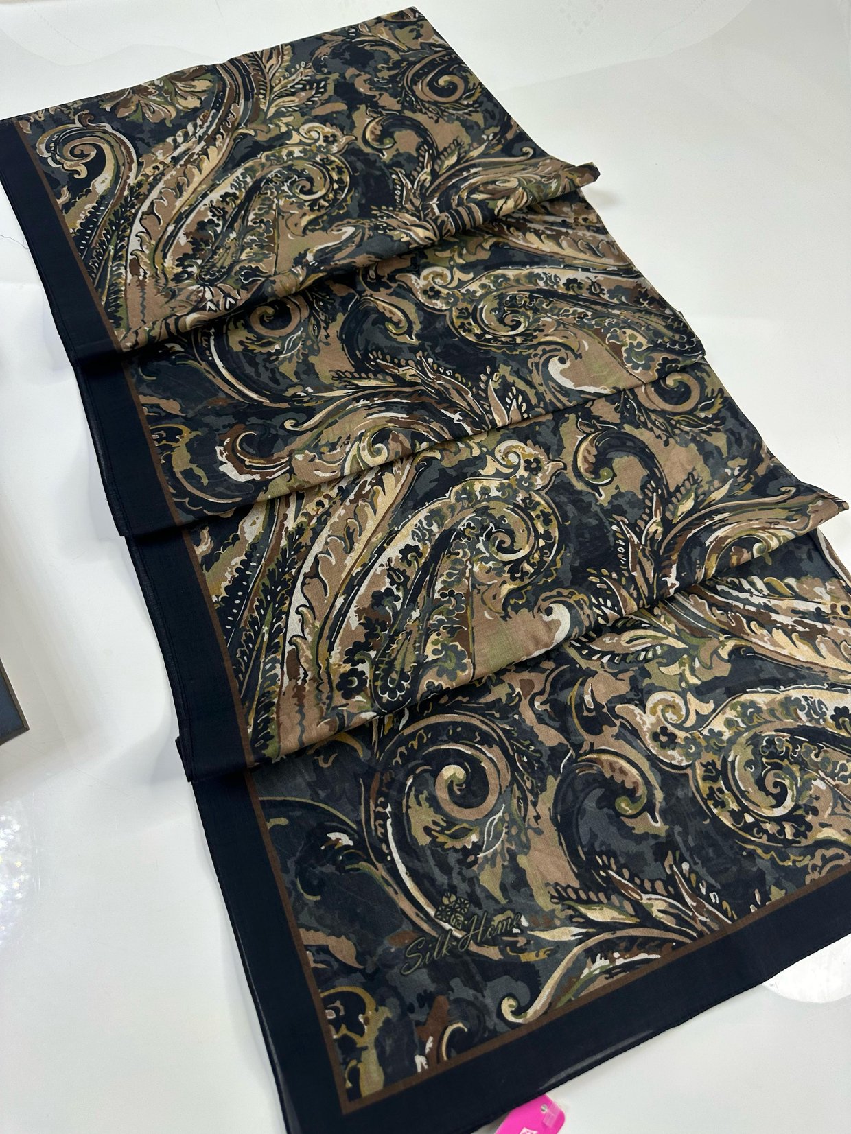Silk Home Desenli Şal 04